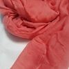 Plain Lawn Scarf - Coral Red Plain Lawn Scarf - Coral Red